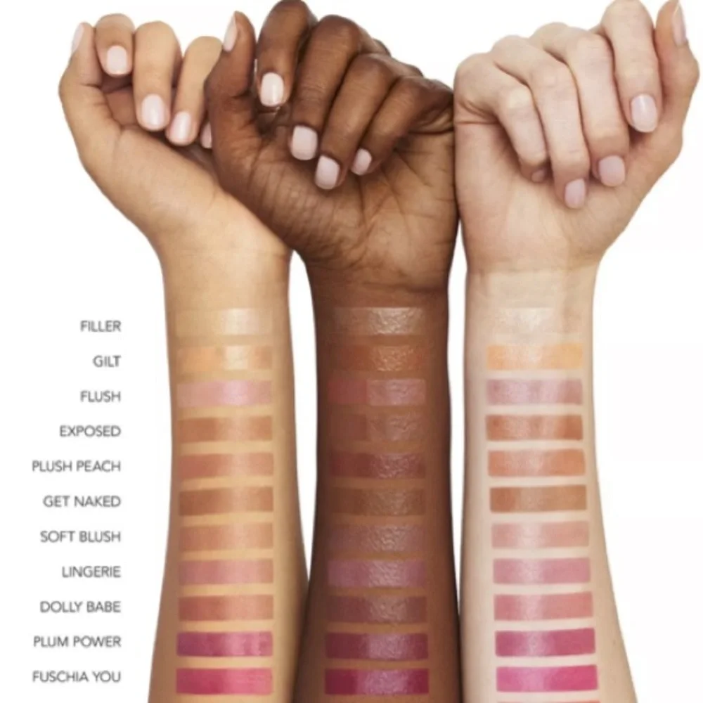 NIB Buxom Plush Peach Plump Shot Plumping and Smoothing Lip Serum Gloss 4ml